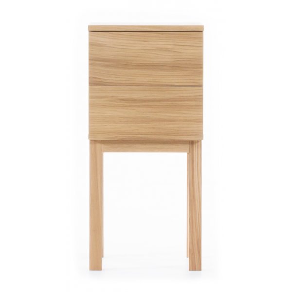 �sterlen s�ngbord i ek med f�rvaring