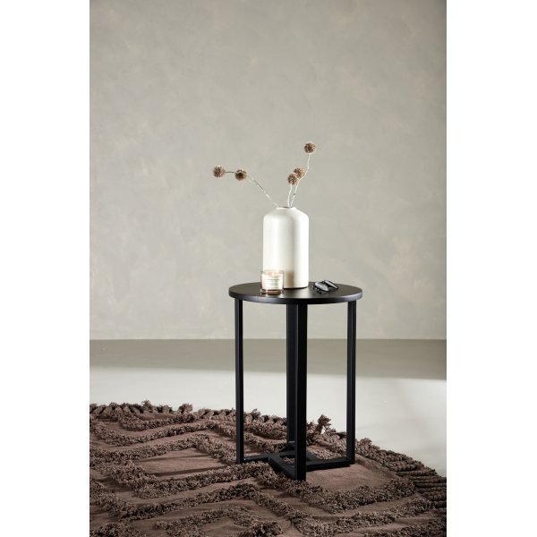 Lawton soffbord 40 cm - Svart