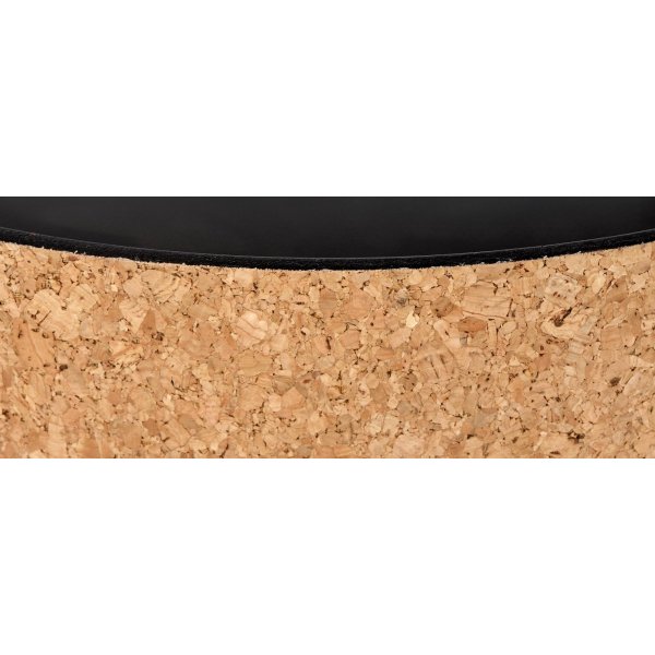 Sasha soffbord Ø38 cm - Beige/svart Sasha soffbord Ø38 cm - Beige/svart