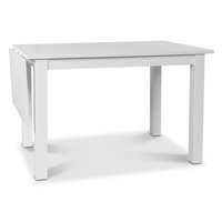 Sander bord med klaff 120-160 cm - Vitt Sander bord med klaff 120-160 cm - Vitt