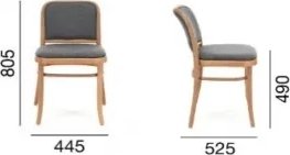 No 811 matstol - Valfri frg p stomme och kldsel