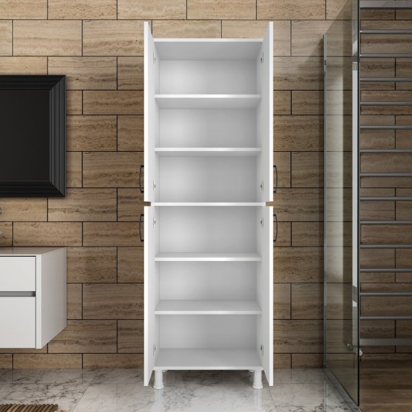 Armoire mexicaine 191 cm - Blanc Armoire mexicaine 191 cm - Blanc