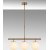 Atlas taklampa 10271 - Vintage/glas