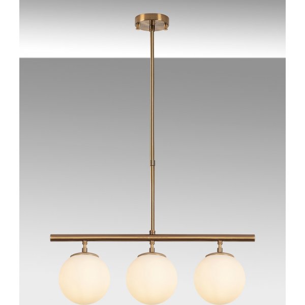 Plafonnier Atlas 10271 - Vintage/verre