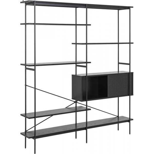 Bibliothque Angus 188 cm - Noir