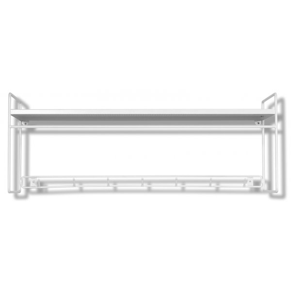 Alex hatthylla i metall - Vit Alex hatthylla i metall - Vit