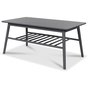 Salt grtt soffbord med hylla 110 x 60 cm