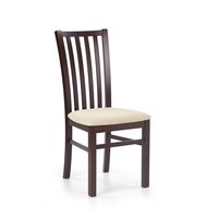 Margaret 7 stol - mörk valnöt/beige Margaret 7 stol - mörk valnöt/beige