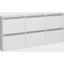 Skyline skoskp 153 x 17,5 x 70 cm - Vit