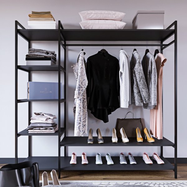 Meuble d'entrée Pamir - Noir Meuble d'entrée Pamir - Noir