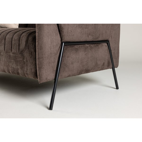 Canap 2 places Indigo - Marron