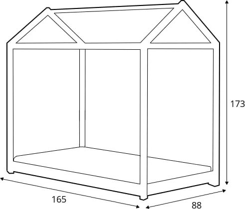 Join s�ngram 80x160 cm - Furu