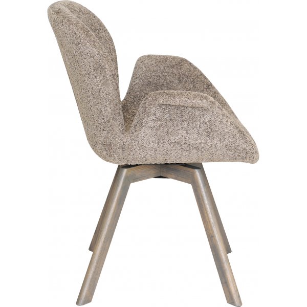 Chaise de salle  manger Bjerke - Taupe/gris