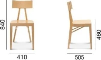 Chaise de salle à manger Akka - N\\\'importe quelle couleur sur le cadre Chaise de salle à manger Akka - N\\\'importe quelle couleur sur le cadre