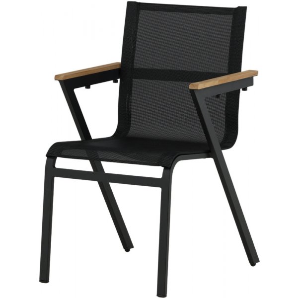 Mexico matstol - Svart/Natur Mexico matstol - Svart/Natur