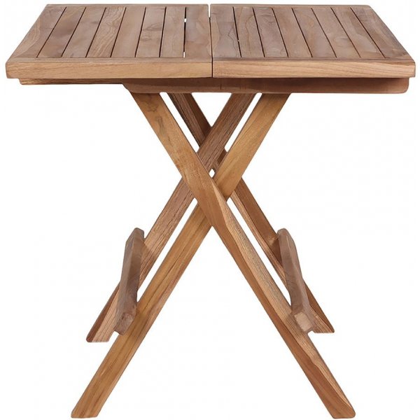 Table basse Saltö en teck - 50 x 50 x 50 cm + Huile de bois pour meubles Table basse Saltö en teck - 50 x 50 x 50 cm + Huile de bois pour meubles
