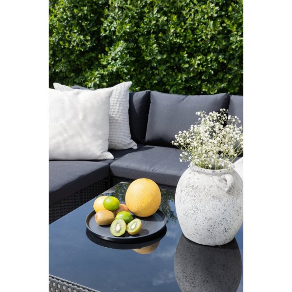 Kuba hörnsoffgrupp - Svart Kuba hörnsoffgrupp - Svart