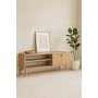 Meuble TV Retro en chne - 120 cm