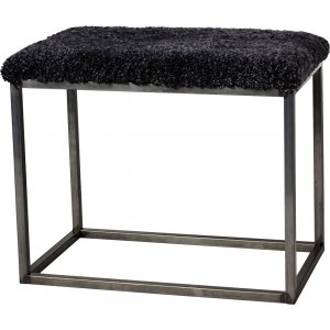 Palle sittbnk Mrkgr/stl - 60 x 35 x 50 cm