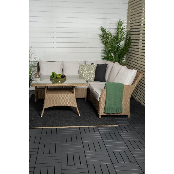 Vikelund hörnsoffgrupp - Beige Vikelund hörnsoffgrupp - Beige