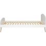 Gaia sng 90 x 200 cm - Vit