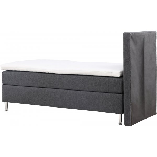 Toledo bed 90 x 200 cm - Donkergrijs