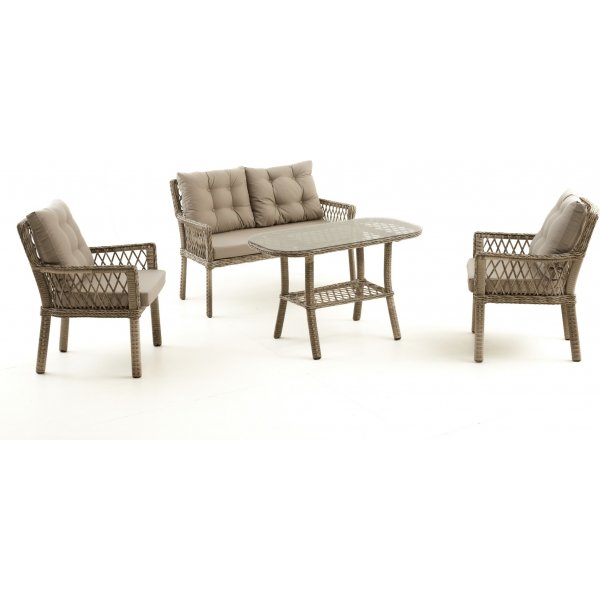 Pure loungegrupp 2 - Cream