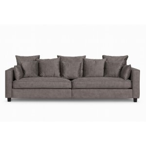 Soffa Brandy lounge 210 cm - Beige läderimitation Soffa Brandy lounge 210 cm - Beige läderimitation