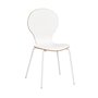 Bailey stol - Vit-laminat/ek
