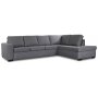 Solna soffa med ppet avslut 304 cm - Hger