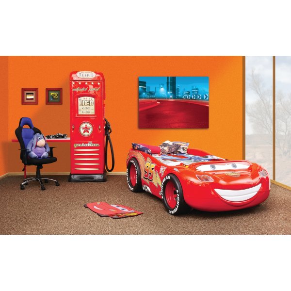 McQueen rallybil barnsäng 90 x 180 cm McQueen rallybil barnsäng 90 x 180 cm