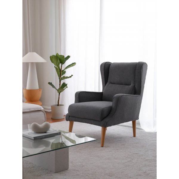 Fauteuil Klam - Noir Fauteuil Klam - Noir