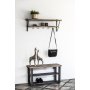 Soho hatthylla 100 cm i industristil - Gr
