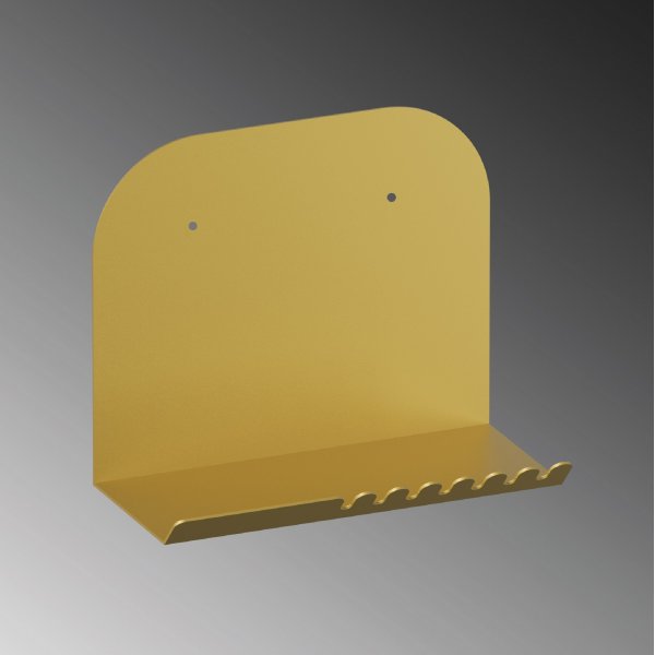 Korte wandplank - Goud Korte wandplank - Goud