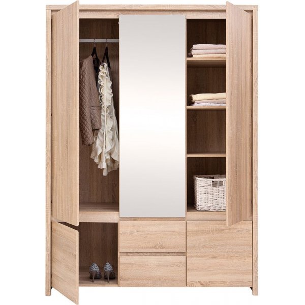 Filippa garderob - Ljus ek