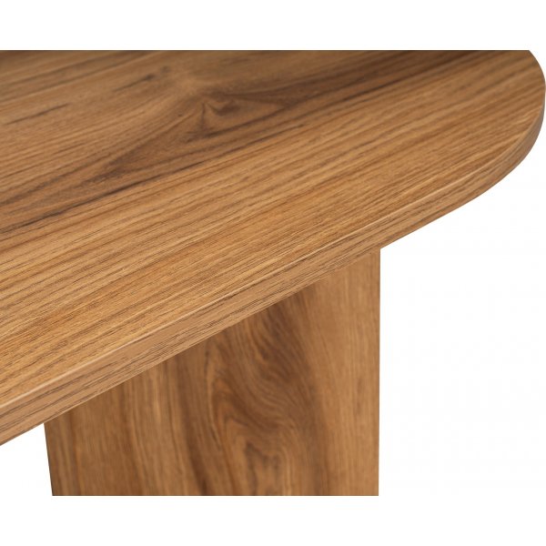 Table basse ovale 120 x 60 cm - Marron Table basse ovale 120 x 60 cm - Marron