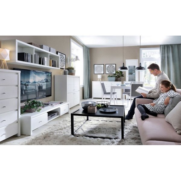 Garland TV-bänk - Vit Garland TV-bänk - Vit