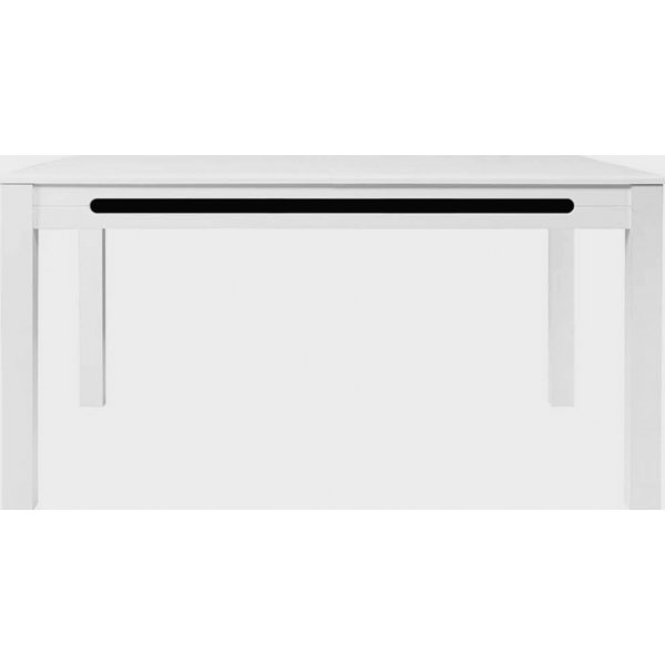 Table  manger Azteca 150-200 x 90 cm - Blanc