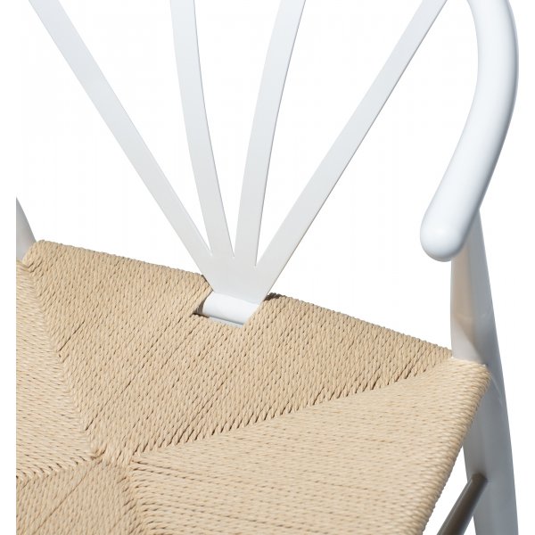 Fauteuil Delta - Blanc/beige Fauteuil Delta - Blanc/beige