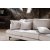 Hedlunda 3-sits soffa XL - Beige manchester + Fläckborttagare för möbler