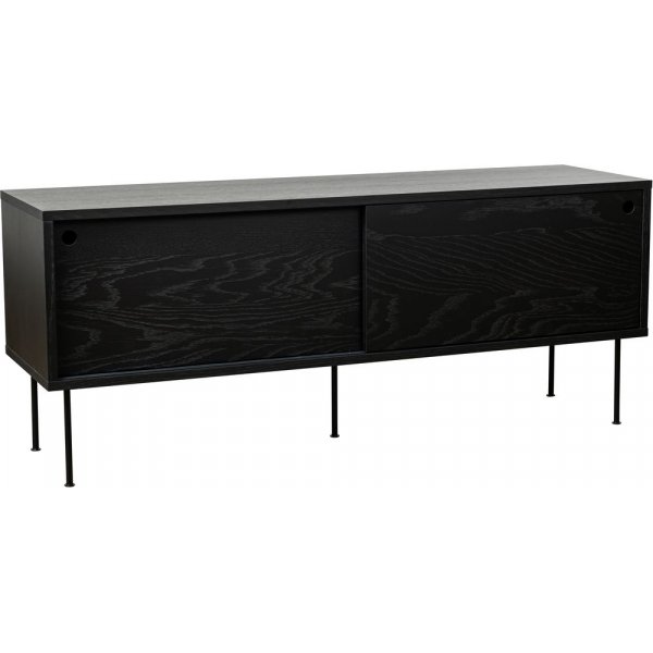 Volume TV-bänk 132 cm - Svart Volume TV-bänk 132 cm - Svart