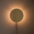 Fullmoon wandlamp - Goud