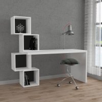 Balance skrivbord 157,5x60 cm - Vit/antracit Balance skrivbord 157,5x60 cm - Vit/antracit