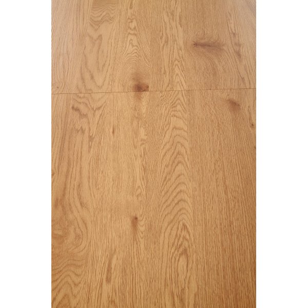 Table à manger Rocky 120-160 cm - Chêne/noir Table à manger Rocky 120-160 cm - Chêne/noir