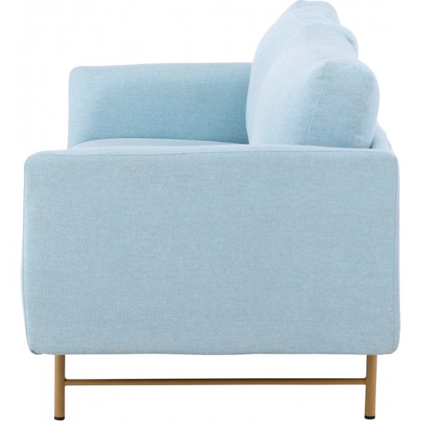 Sky 3-sits soffa - Babybl/Whitewash