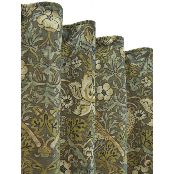 Vilja gardin 2-pack 2 x 130 x 250 cm - Grön Vilja gardin 2-pack 2 x 130 x 250 cm - Grön