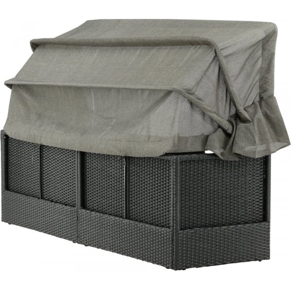 Nopy solsäng - Svart/Grå Nopy solsäng - Svart/Grå