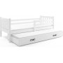 Carino juniorsng med extrabdd 80 x 190 cm - Valfri frg