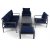 Djursvik utegrupp, 3-sits soffa med ftljer, bord och sittpall