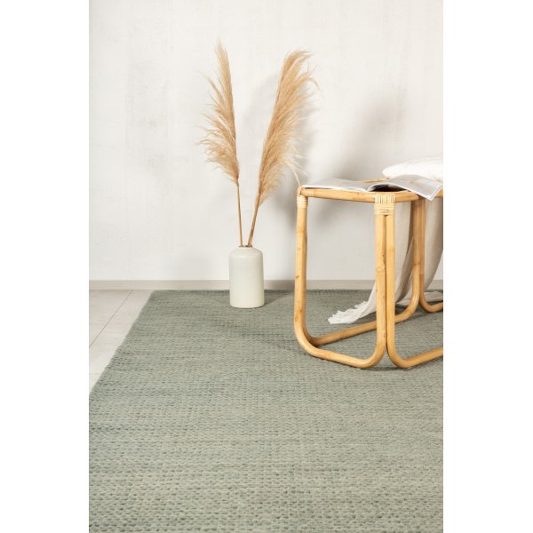 Hilding wollen vloerkleed - Groen Hilding wollen vloerkleed - Groen
